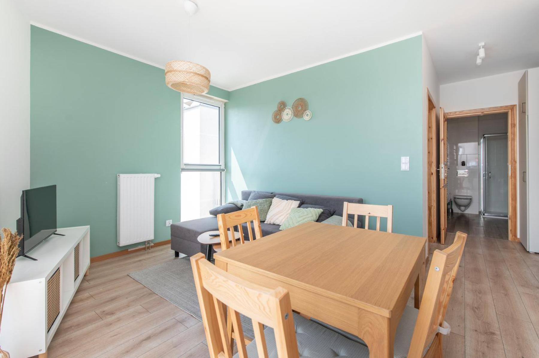 One-Bedroom Apartment Balcony