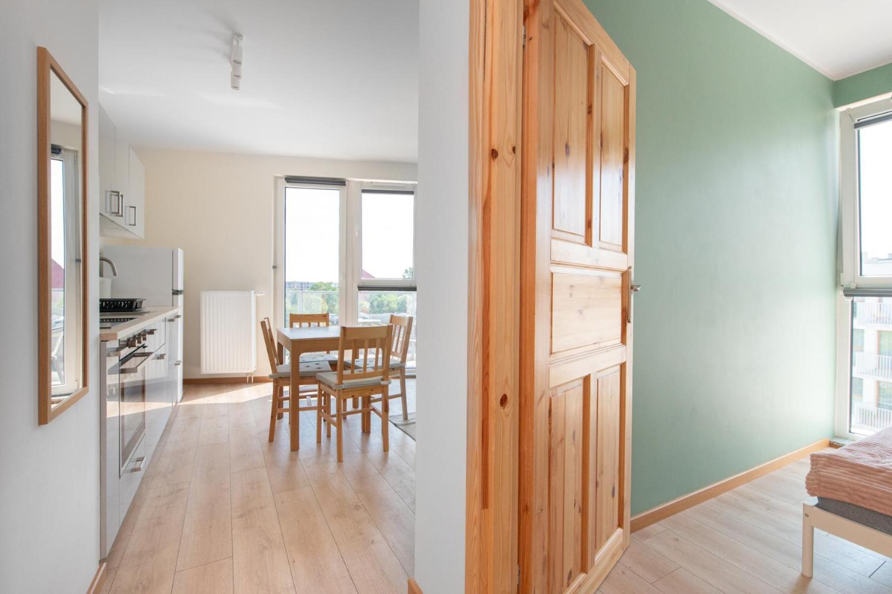 One-Bedroom Apartment Balcony