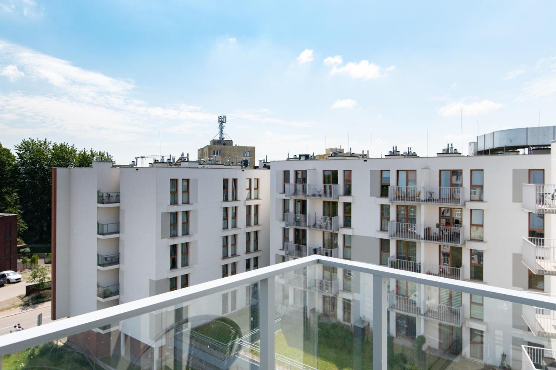 One-Bedroom Apartment Balcony