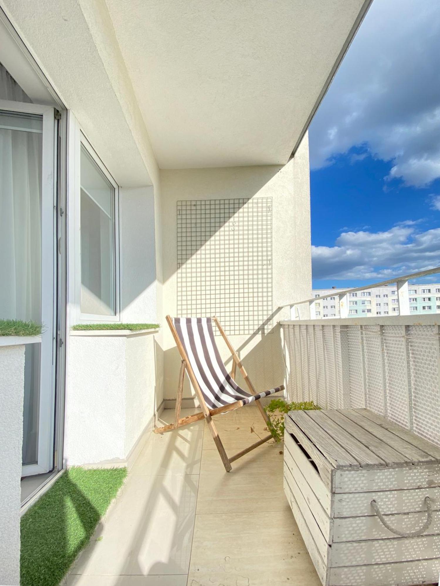 Three-Bedroom Apartment Balcony