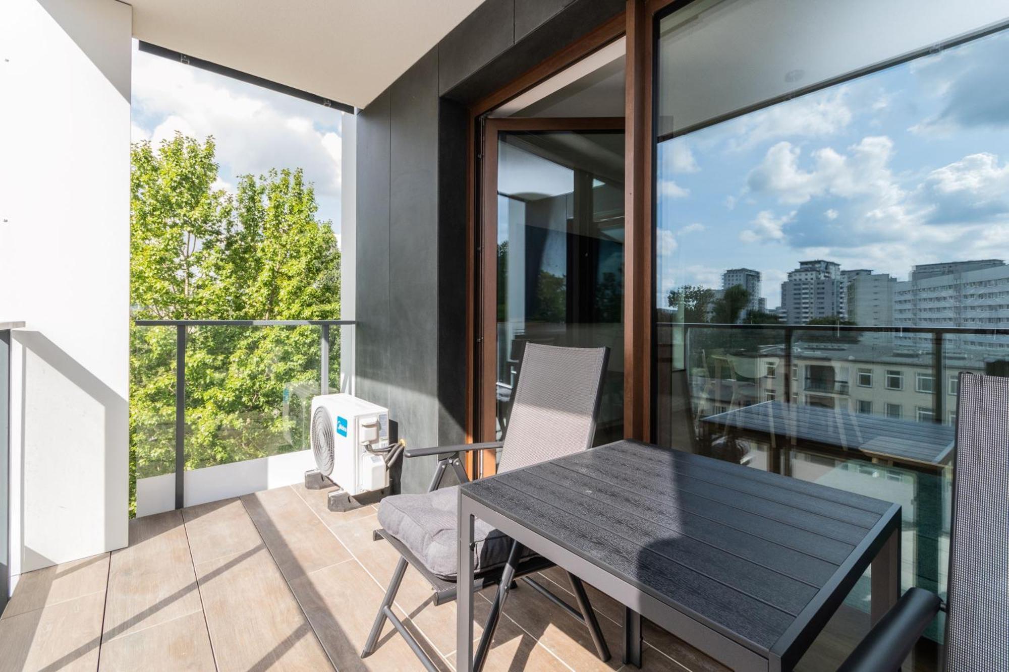 Two-Bedroom Apartment Balcony