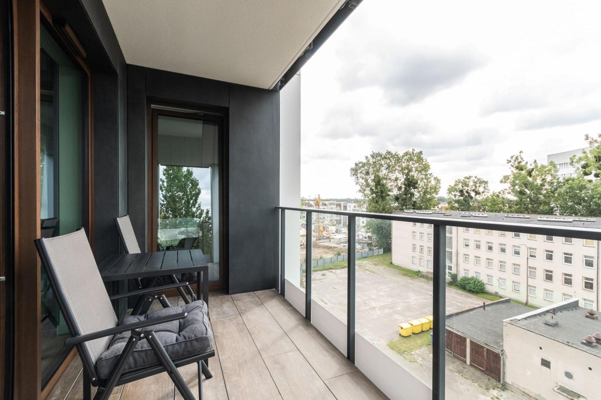 Two-Bedroom Apartment Balcony