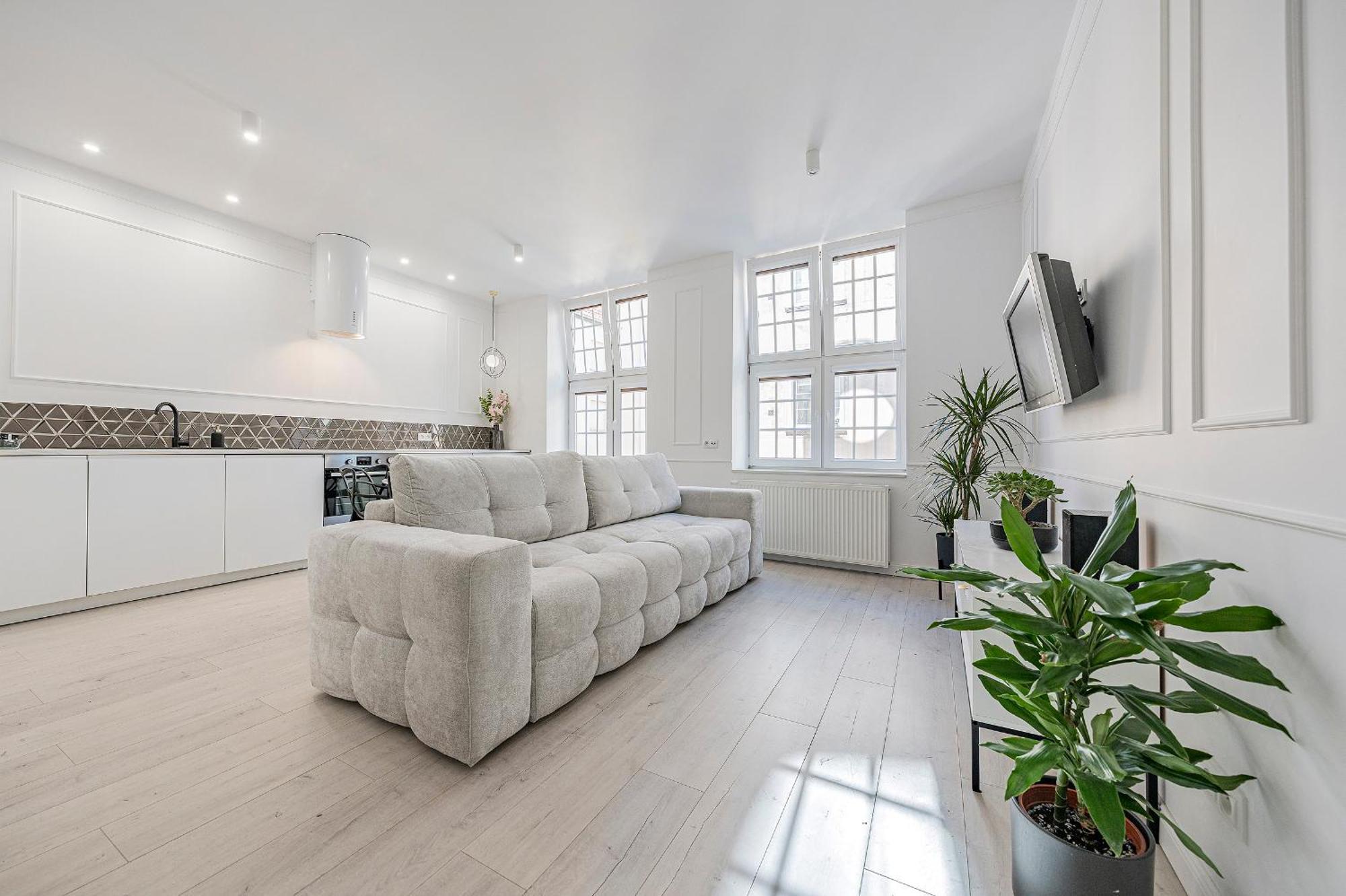 One-Bedroom Apartment Old Town View