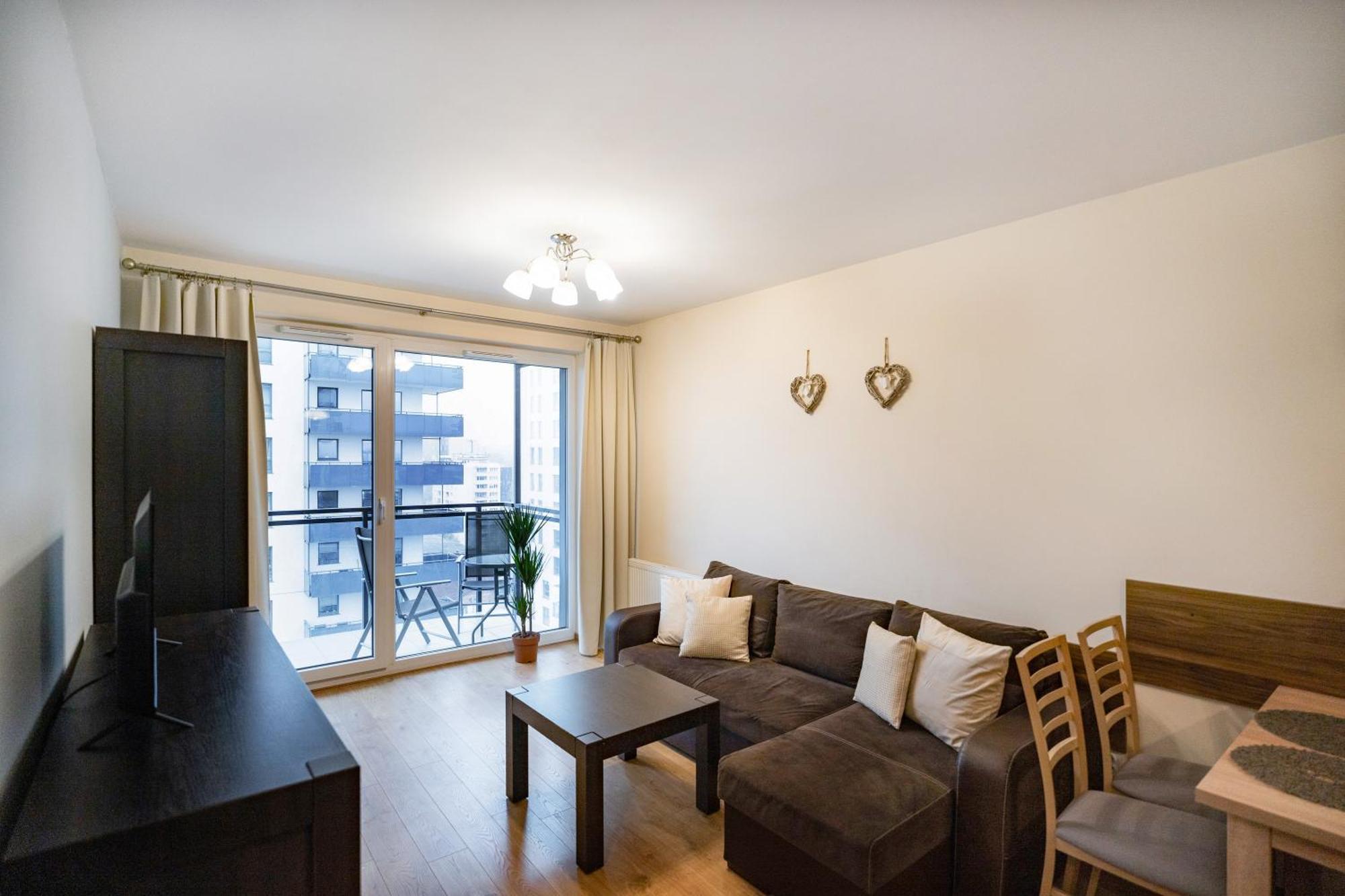 One-Bedroom Apartment Balcony