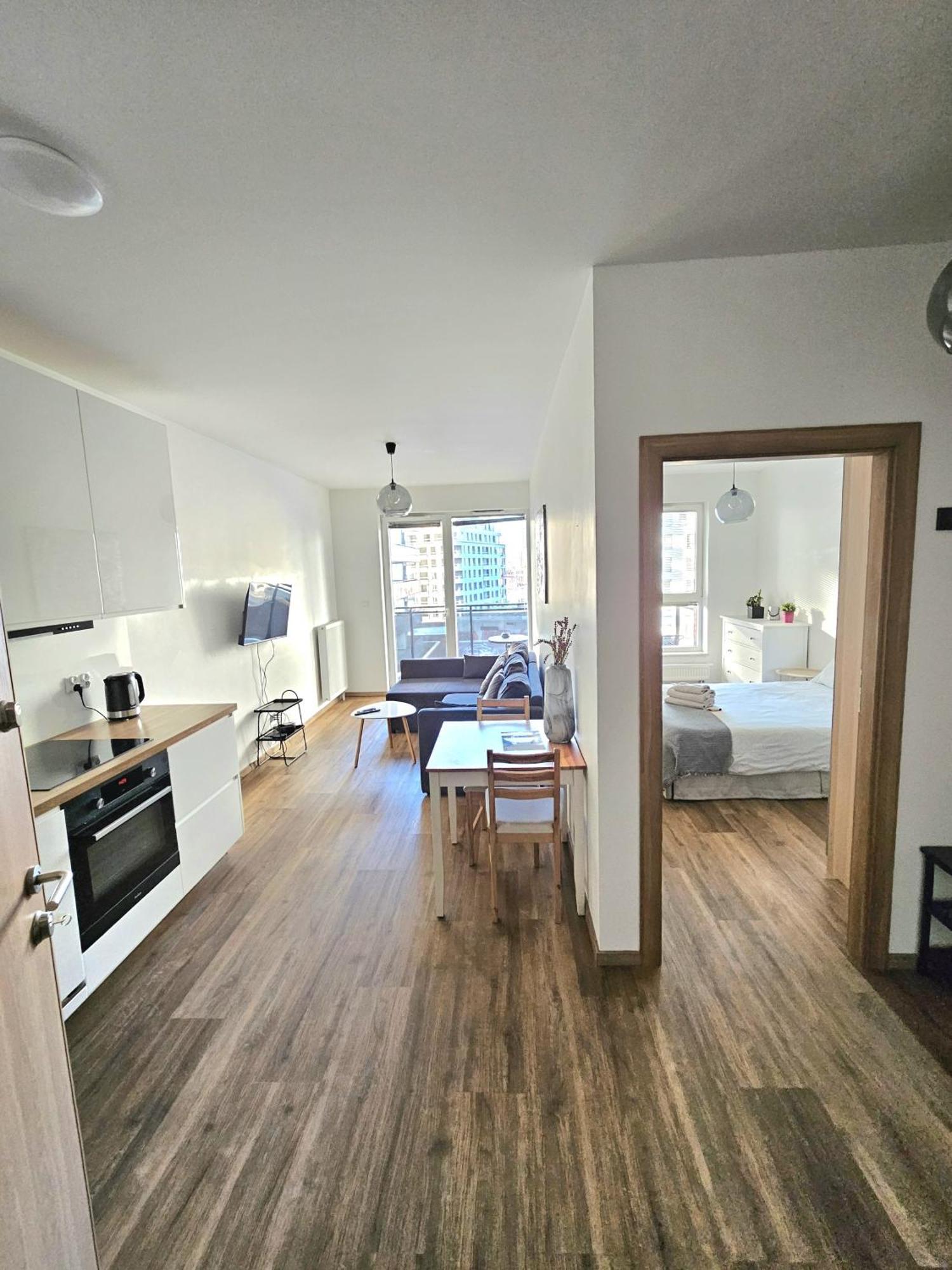 One-Bedroom Apartment Balcony