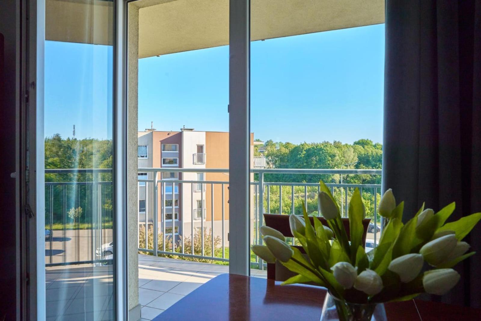 One-Bedroom Apartment Balcony