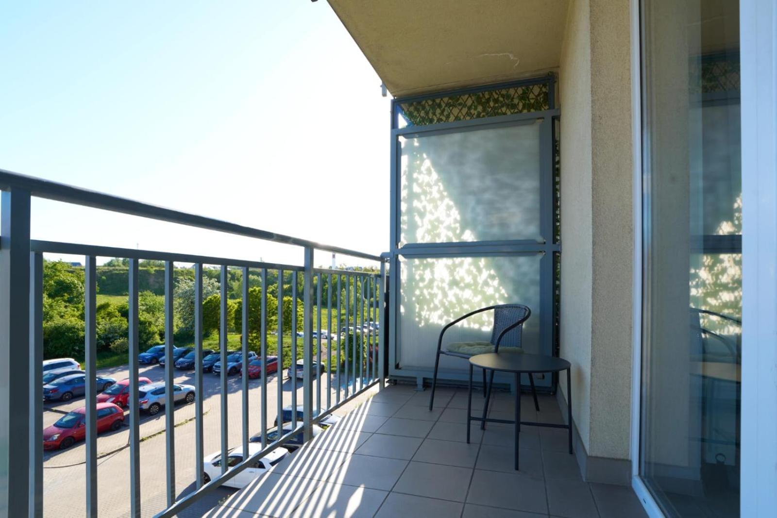One-Bedroom Apartment Balcony
