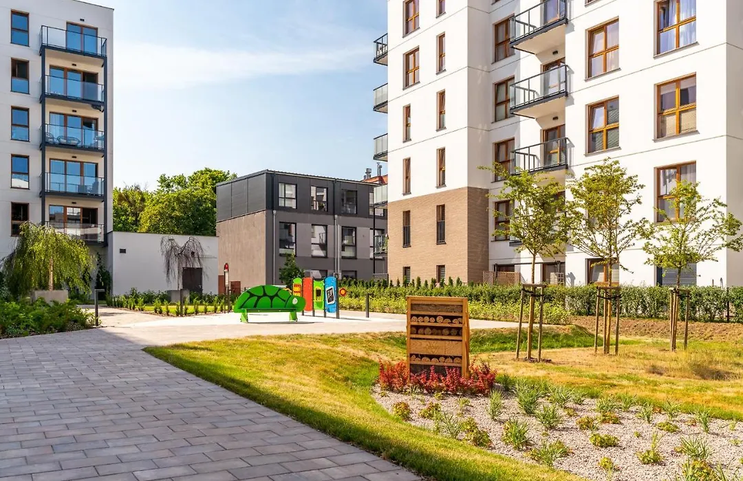 Apartamenty w Gdańsku - Zajezdnia Wrzeszcz, Grudziądzka 4B-1