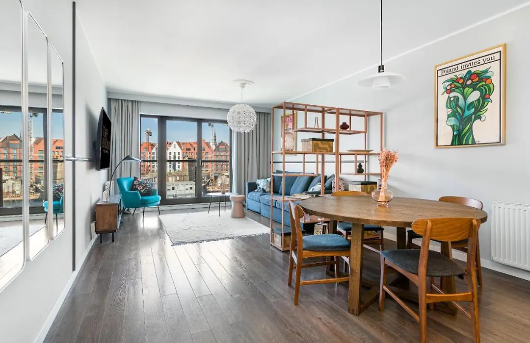 Waterlane w oknami na rzekę - Marina View - Comfy Apartments-1