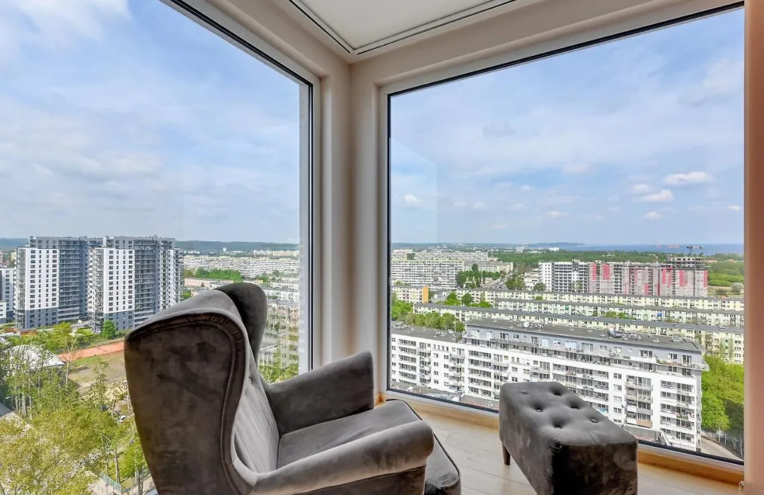 Top Floor z widokiem na morze by Downtown Apartments-1