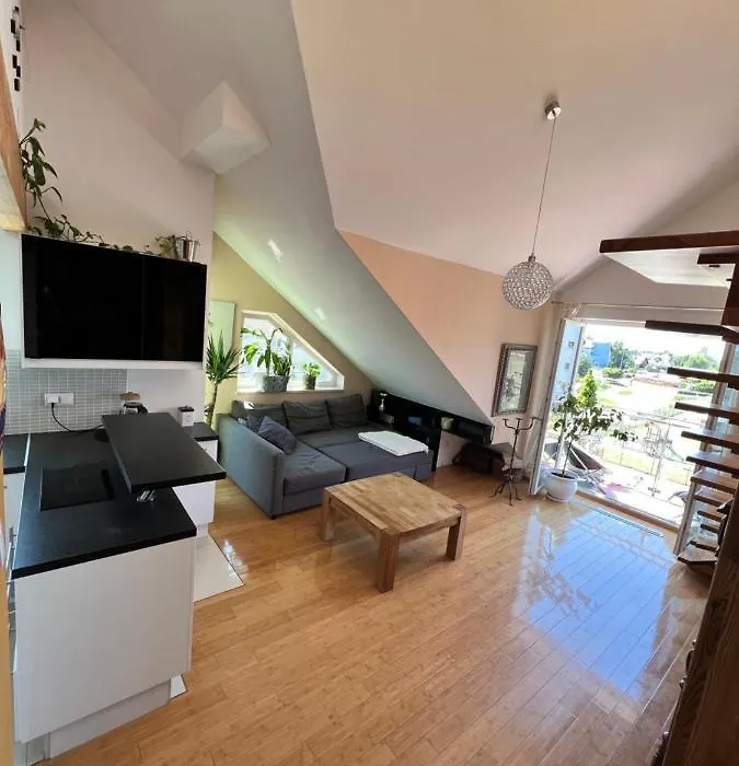 Apartament Loft Z Antresola W Gdansku-1