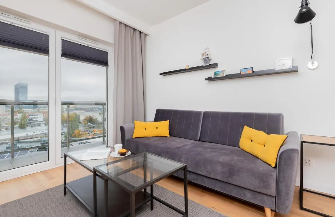 Spacious Apartment Aleja Rzeczypospolitej with Balcony by Noclegi Renters-1