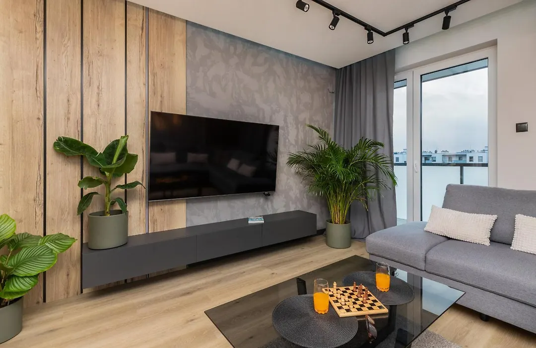 Apartment With Two Bedrooms, Balcony, Parking And Access To Sauna In Gdansk By Noclegi Renters-1