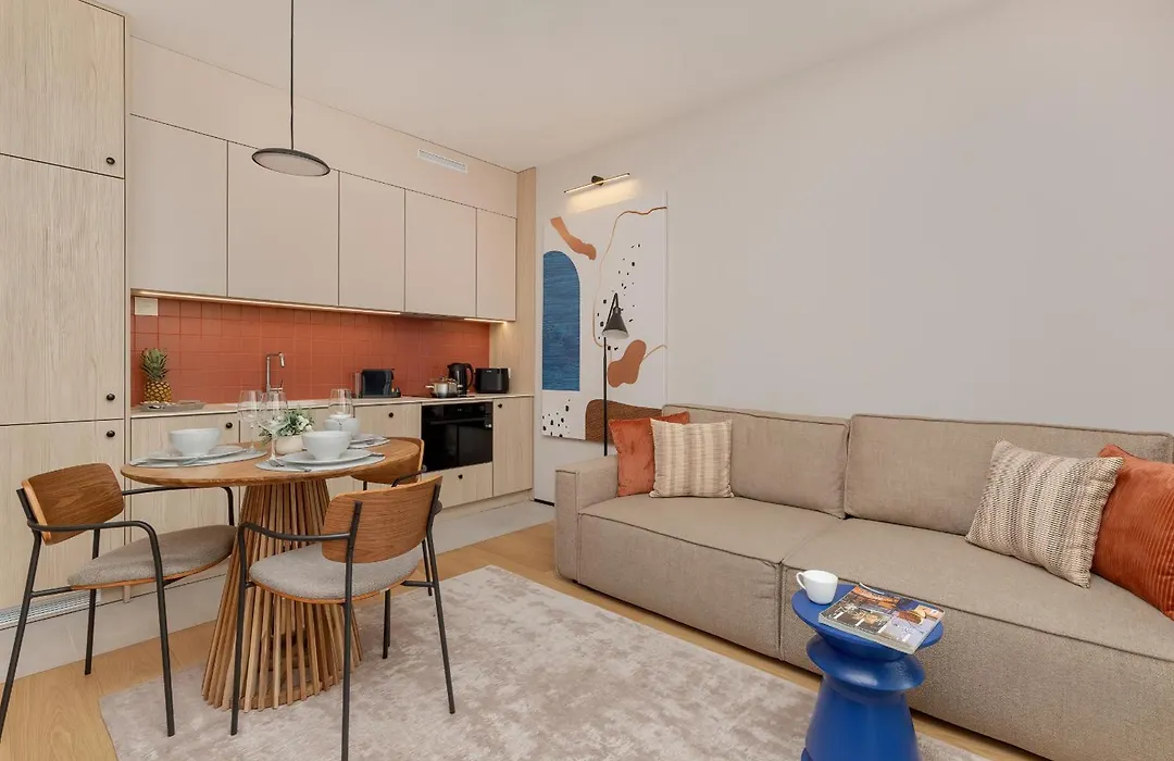 Popiełuszki Modern Suites Gdańsk with Parking by Noclegi Renters-1
