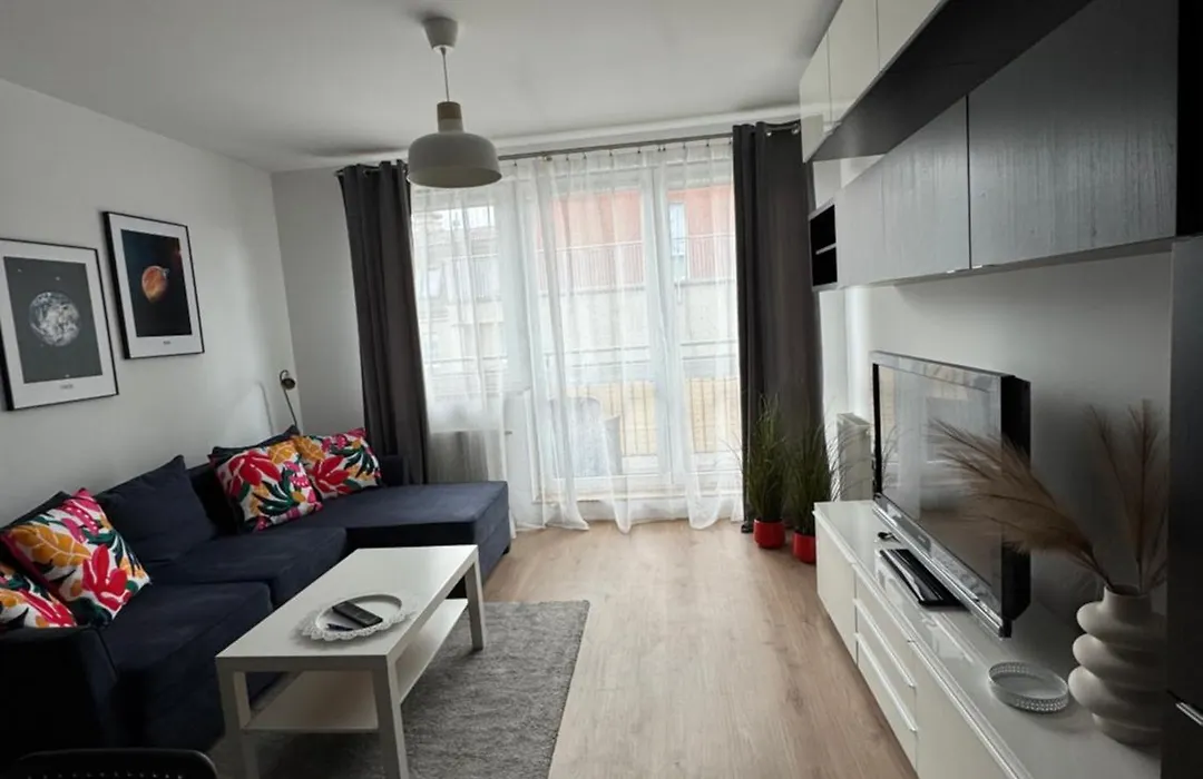Apartament Gdansk, Darmowy Parking Prywatny-1