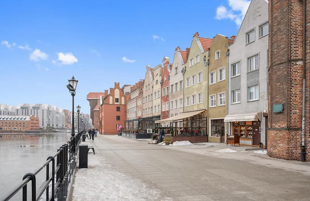Motława Bulvar Residence z widokiem na rzekę Motława by Downtown Apartments-1