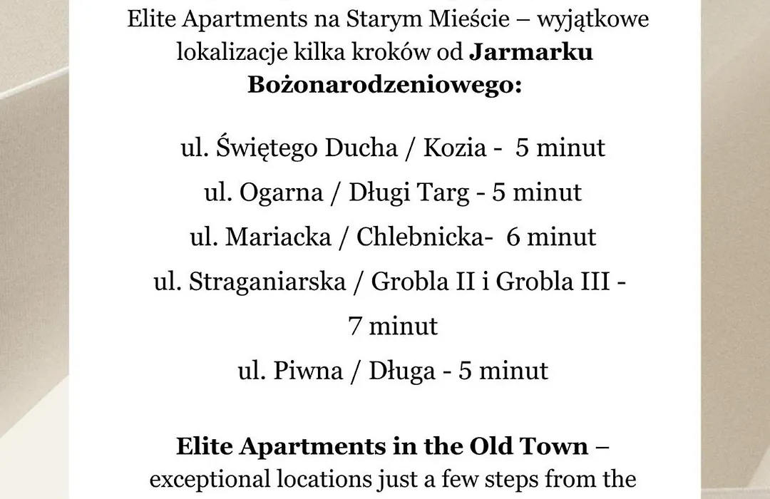 Elite Apartments Heart Of The Old Town-1
