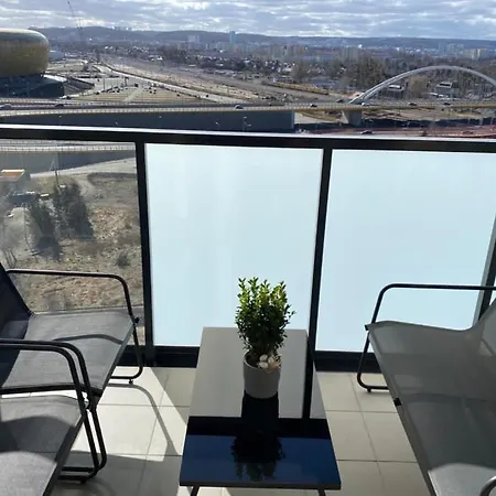 Apartament 12 piętro z widokiem na Gdansk - parking w cenie pobytu-2