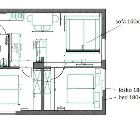 Summerwinter - Luxury Gold Old Town View Apartment, 2 Bedrooms & Sofa-2