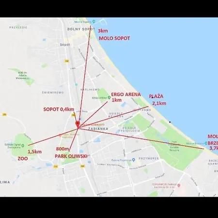 Gdansk Oliwa 3 Min Od Sopotu - Mieszkanie 3 Pokojowe Z Pieknym Widokiem Na Zatoke I Gdansk-3