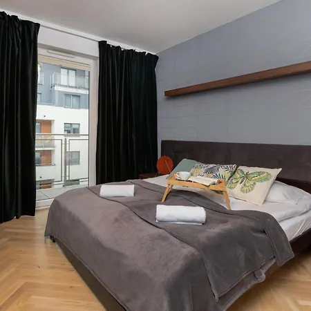 Superior Apartment With Balcony & Parking Gdansk By Noclegi Renters Prestige-3