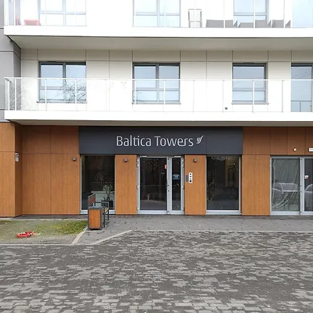 9Th Floor Green And Grey Apartment In Gdansk Brzezno With Two Bedrooms And Parking By Noclegi Renters-2