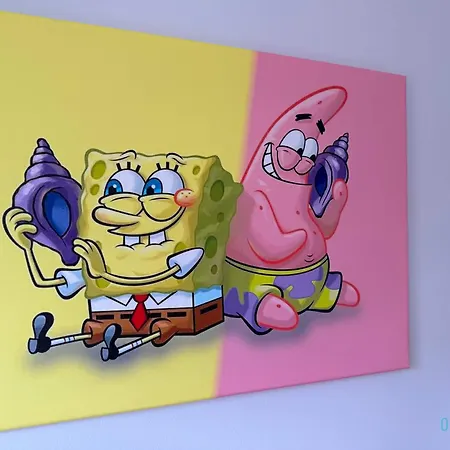 Spongebob Room 10 Min To Old Town Gdansk,Pkp & Shopping Mall-3