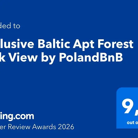 Exclusive Baltic Apartment - Forest And Park Views By Polandbnb-3