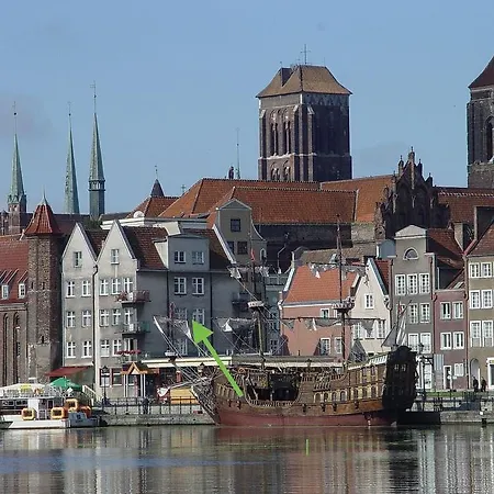 Gdansk Old Town River View-3