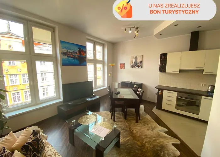Gdańskie Apartamenty - Apartamenty - Długa z Widokiem Na Ratusz i nad Motławą