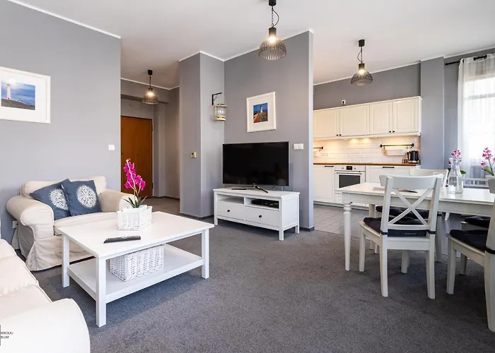 Jasny Apartament Victus Z Parkingiem By Noclegi Renters