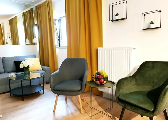 Gdańsk Stare Miasto - Mirror Apartament - 43m, 4 osoby, 2min od Starówki, BEZPŁATNY parking, Self chek in