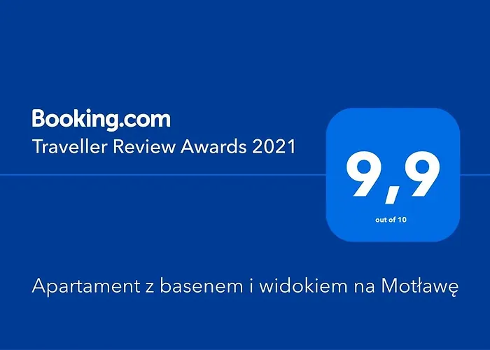 Apartament z basenem i widokiem na Motławę