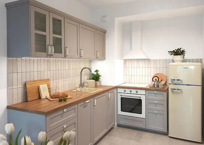 MasurianHome - Apartament Coastal Boho z parkingiem - Nowa Letnica
