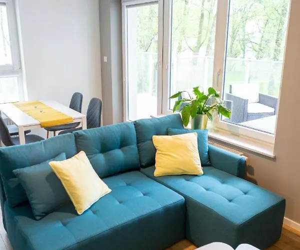 Baltica Towers Gdańsk dwupokojowy apartament 900m od morza