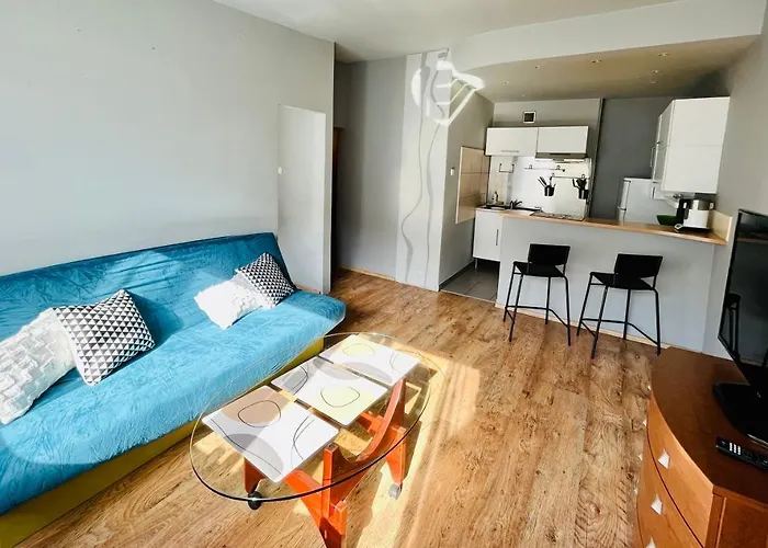 Apartament Sky - parking, 3 minuty do plaży