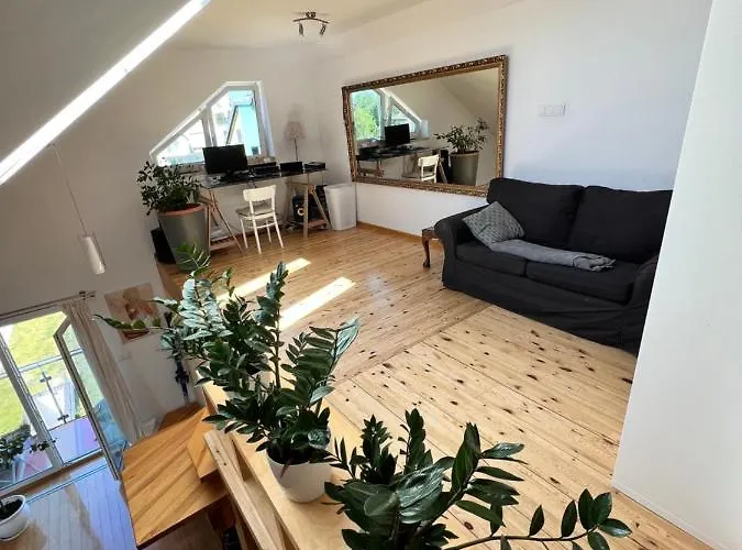 Apartament Loft Z Antresola W Gdansku