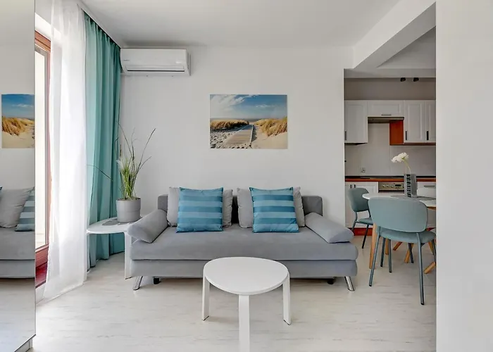 Apartment Jelitkowski Dwór 5min beach PARKING