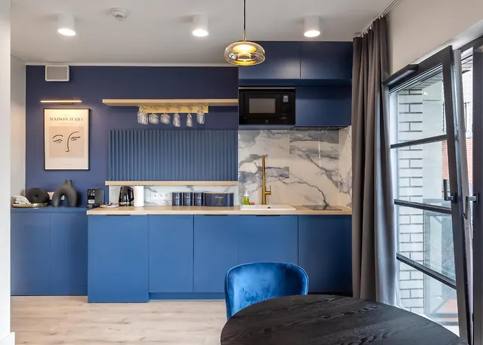 Apartament Centrum Gdańska blisko Starego Miasta
