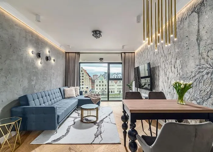 Unique Apartments - Gold - Private Sauna & River View & Ac