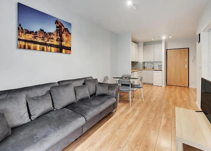 Gdańsk Centrum - Apartament 4-osobowy z balkonem