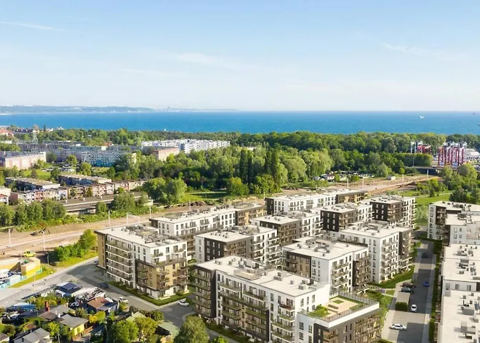 Flou Premium Apartament z parkingiem, plaża 700m