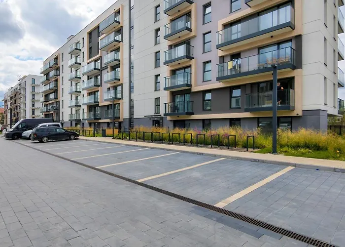 Apartment Starowiejska with Balcony&Parking next to Gdańsk Arena Stadium by Noclegi Renters