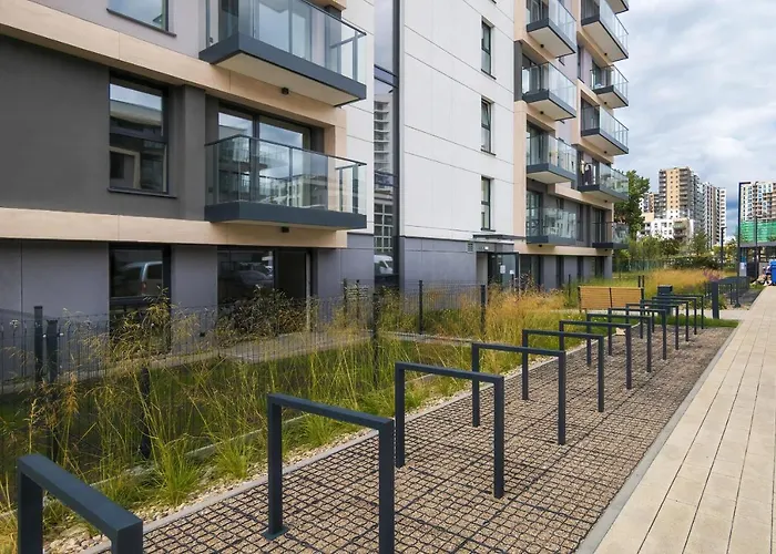 Apartment Starowiejska with Balcony&Parking next to Gdańsk Arena Stadium by Noclegi Renters