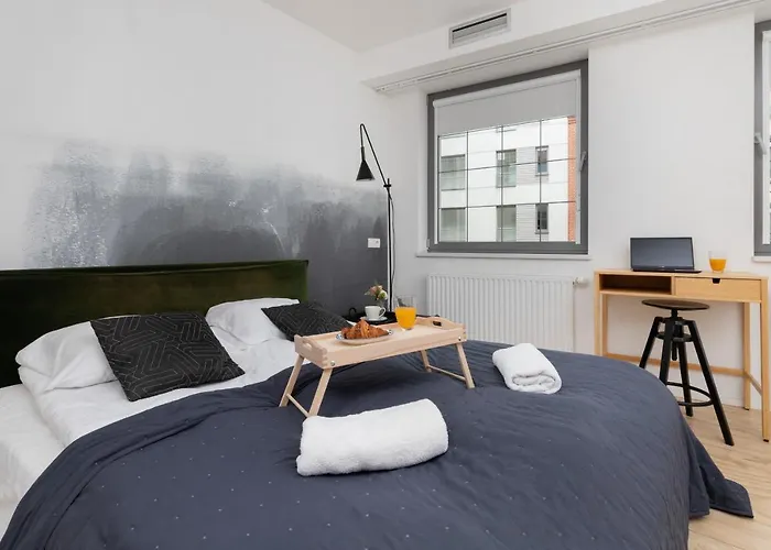 Stylish Studio In Modern Design - Tartaczna 2 By Rent Like Home