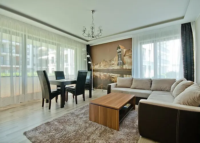 Spacious Apartment Oldtown Gdansk Yacht Marina