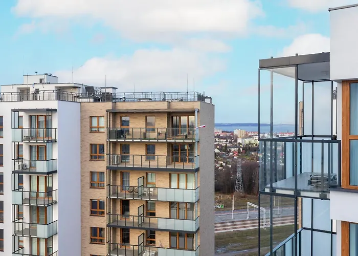 With Two Bedrooms, Balcony, Parking And Access To Sauna In Gdansk By Noclegi Renters