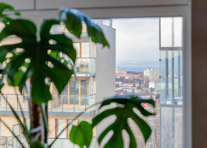 With Two Bedrooms, Balcony, Parking And Access To Sauna In Gdansk By Noclegi Renters