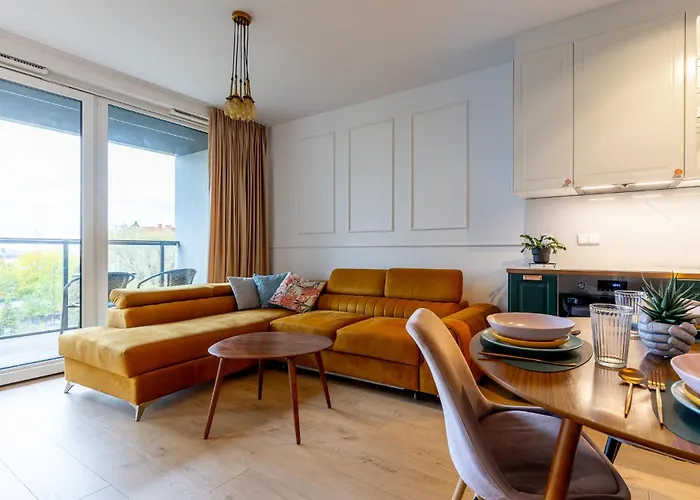 Chlebova Apartment z tarasem na dachu i widokiem na Motławę