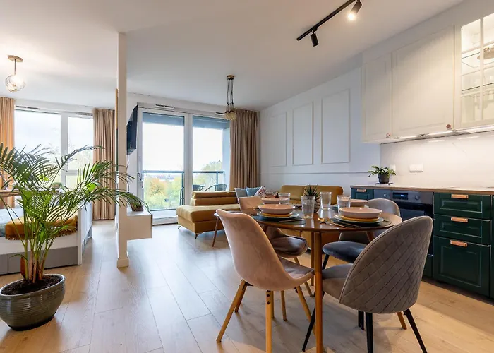 Chlebova Apartment z tarasem na dachu i widokiem na Motławę
